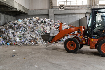 廃棄物処理施設登米市クリーンセンター　ホイールローダー