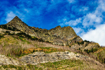 Mount richards Upper Waterton Lakes Waterton Lakes National Park Alberta Canada