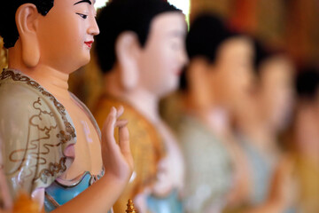 Obraz premium Faith and religion. Buddhism.