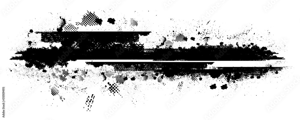 Poster grunge urban background. vector. textured banner . overlay distress shape . simply place texture ove