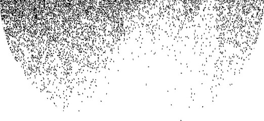 Distorted geometric shape . Minimal art design . Noise destroyed logo . Trendy grainy shapes . Graph print texture .Spray effect .Grunge texture . Distressed element .vector