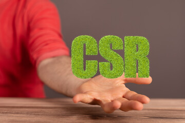 CSR – Corporate Social Responsibility concept .