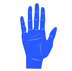 Fototapeta na wymiar Human Hand gesture illustration