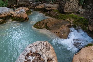 Tourist route of Apoala Oaxaca, Mexico