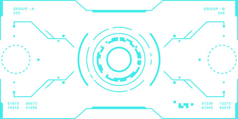 Modern Hud Futuristic Interface Overlays