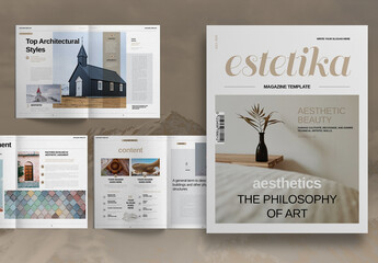 Lifestyle Magazine Layout