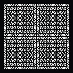 Set of hand drawn textures. Brush ink pattern background