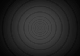 Black background with concentric circles