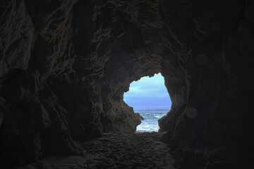 Sea Cave window