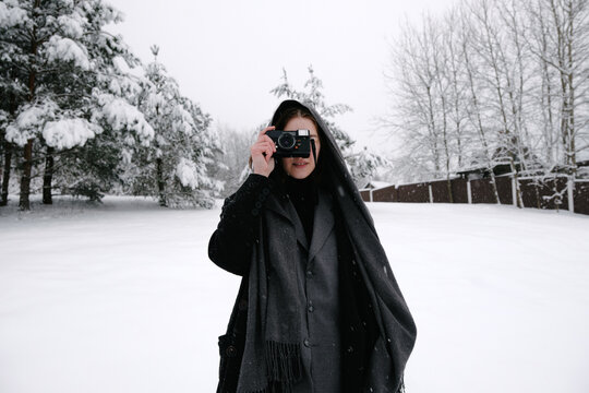 girl with a camera