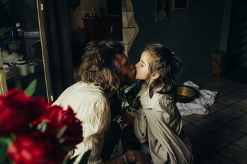 Daddy and his beloved daughter