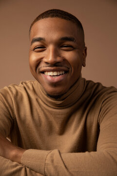 Smiling Portrait of Black Man