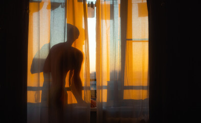 Early Morning At Dawn At Home