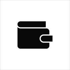 Modern wallet line icon. Premium pictogram isolated on a white background.
