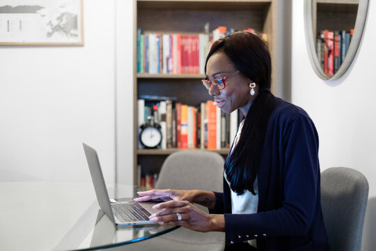 Business woman Working on a Project