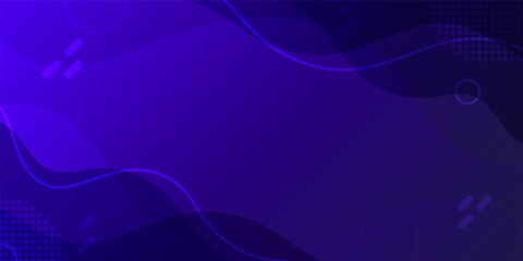 Abstract liquid neon memphis background blue wave. Bright color fluid backdrop wallpaper business card web banner design geometric free form melted gradient billboard ads hipster cyber trendy vector