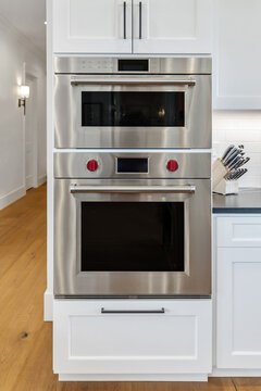 Double Electric Oven in Modern Kitchen