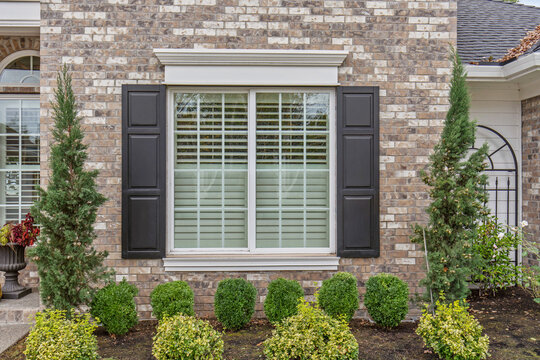 Closeup of Window from Outdoors