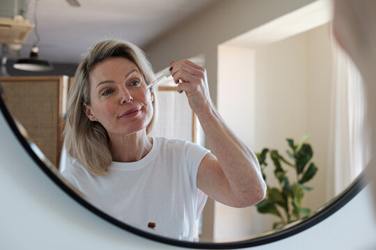 Morning Beauty Routine with serum