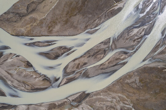 Abstract river view