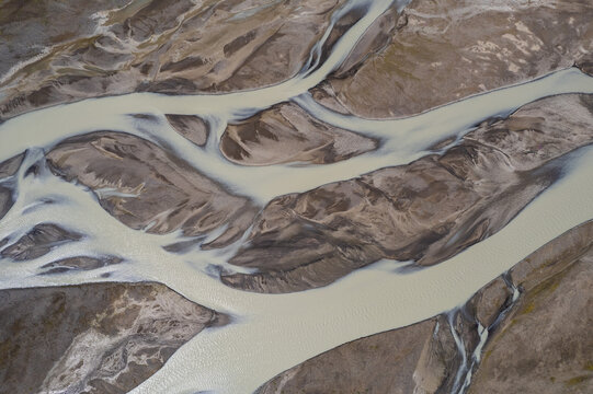 Abstract river view