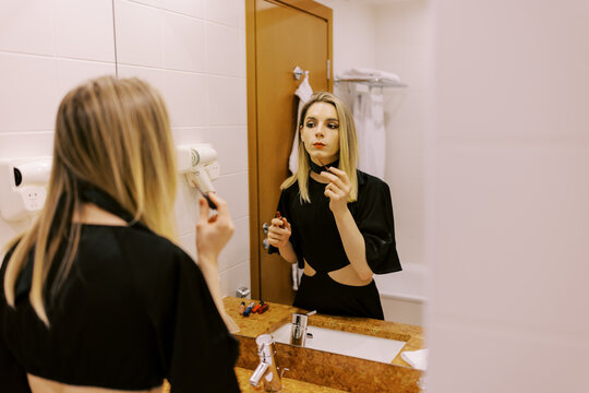 Young transgender person ready for the date