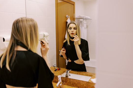 Young transgender person ready for the date