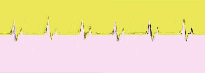 Minimal Soft Textured Imprint of Heartbeat Pulse Wave