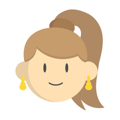 Bride icon design template vector illustration