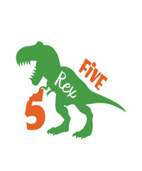 dinosaur birthday svg, dinosaur svg, birthday svg, T-Rex birthday boys and girls svg, Kids Svg, dinosaur png, cute dinosaur svg, dinosaur
