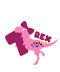 dinosaur birthday svg, dinosaur svg, birthday svg, T-Rex birthday boys and girls svg, Kids Svg, dinosaur png, cute dinosaur svg, dinosaur
