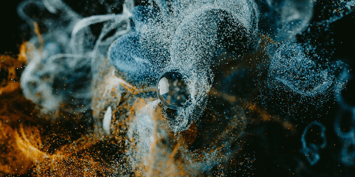 Colorful micro spheres 