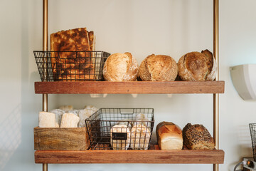 Fresh baked bread for sale