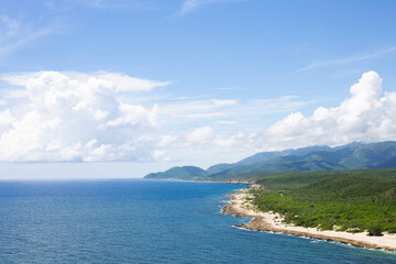 Sea green