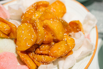 Chinese dessert sweet potato