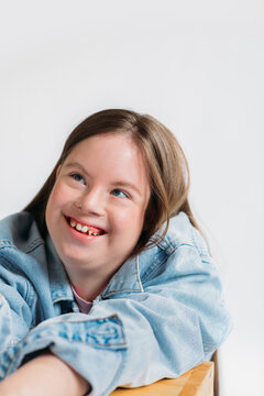 Beautiful Girl with Down Syndrome 