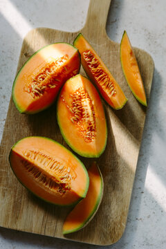 Canteloupe melon
