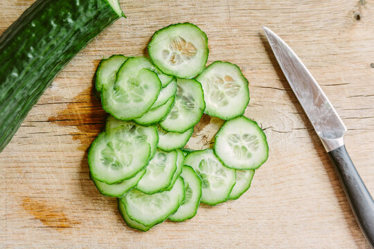 Sliced Cucumber