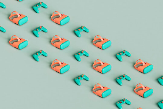3d render of a videogame concept