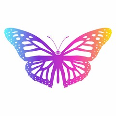 RGB ILLUSTRATION IMAGE BUTTERFLY ICON BUNDLE