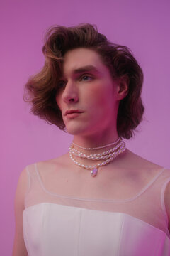 Fashion portrait of young male 
