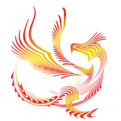 Obraz premium art dragon line art