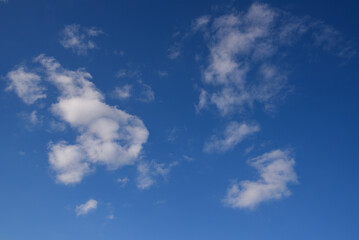 空　雲　青空　背景素材　