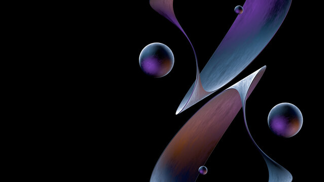 The balance of spheres and forms.