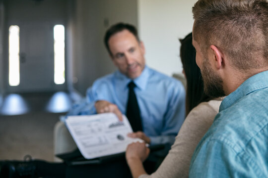 Finance Advisor Reviews Portfolio Chart