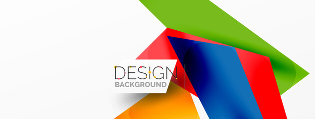 Background abstract overlapping shapes. Minimal composition vector illustration for wallpaper banner background or landing page