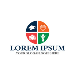 education logo , university logo vector