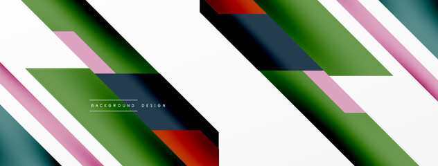 Dynamic lines background. Wallpaper for concept of AI technology, blockchain, communication, 5G, science, business and technology