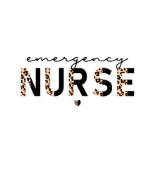 emergency nurse svg png, half leopard cheetah print emergency nurse svg png, nurse svg, nursing svg, er nurse svg, nurse life svg, leopard
