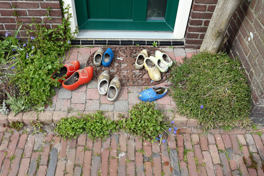 Wooden shoes in Holland